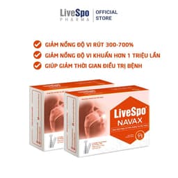 Thumbnail Combo 2 Hộp Xịt mũi - họng chứa Bào tử lợi khuẩn - LivSpo Navax Chuyên Dụng (Hộp 10 ống x 4ml) 2