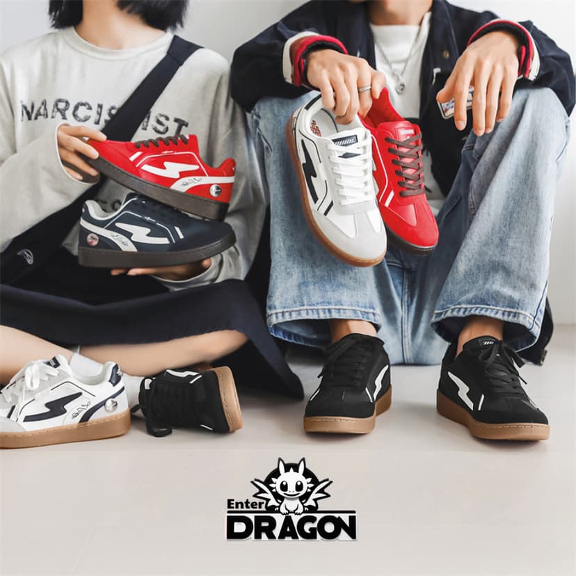 Ảnh Giày sneaker thể thao nam nữ Enter Dragon Funny Dragon 2024 1