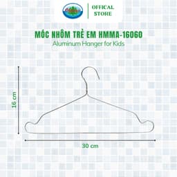 Thumbnail Set 30 Móc Nhôm Treo Quần Áo Trẻ Em Ohiama Aluminum Hanger for Kids HMMA-16060 - Mắc Phơi Đồ Cho Bé 3