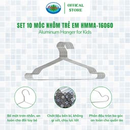Thumbnail Set 30 Móc Nhôm Treo Quần Áo Trẻ Em Ohiama Aluminum Hanger for Kids HMMA-16060 - Mắc Phơi Đồ Cho Bé 2