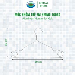 Thumbnail Set 30 Móc Nhôm Treo Quần Áo Trẻ Em Ohiama Aluminum Hanger for Kids HMMA-16062 - Mắc Phơi Đồ Cho Bé 3