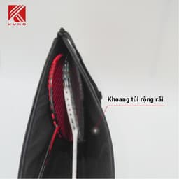 Thumbnail Túi Đựng Vợt 1 Ngăn KUNO Chống Thấm Nước, Bào Mòn, Ngăn Chứa Lớn - K001 4