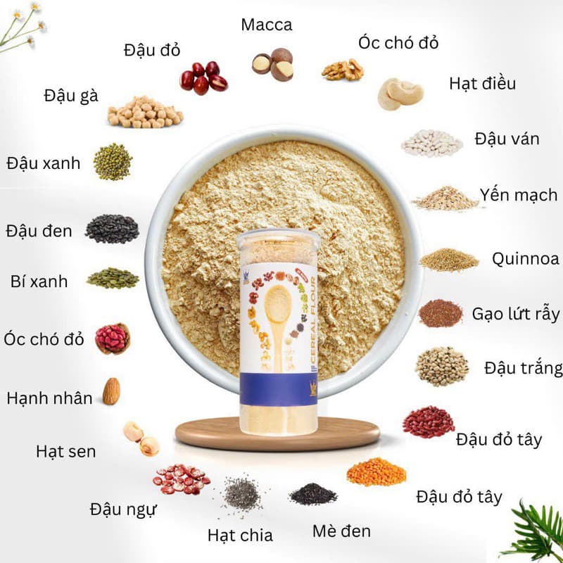 Ảnh Bột Ngũ Cốc Dinh Dưỡng 500g Vua Yến Mạch 3