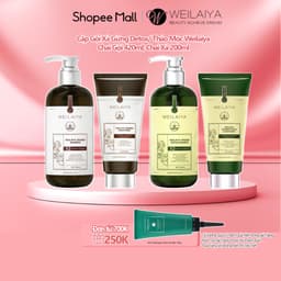 Thumbnail Bộ Gội Xả Gừng Detox Hỗ Trợ Mọc Tóc & Ngăn Lão Hóa Da Đầu (Gội 420ml; Xả 200ml) 1