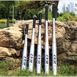 Thumbnail Gậy Bóng Chày Màu Bạc Dài 71cm Đến 81cm Hợp Kim Thép – Kèm Túi Đựng Gậy Bóng Chày Chính Hãng Amalfe 2
