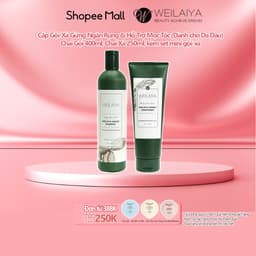 Thumbnail Bộ Dầu Gội Weilaiya Chính Hãng Tinh Chất Gừng Hỗ Trợ Mọc Tóc Ngăn Rụng Tóc - Cho Da Đầu Dầu 1