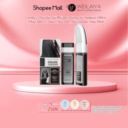 Thumbnail Combo 2 Chai Dầu Gội Phủ Bạc Dưỡng Tóc Weilaiya 100ml (3 màu lựa chọn) 1