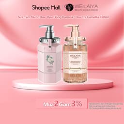 Thumbnail Sữa Tắm Nước Hoa Weilaiya Chính Hãng Tủy Mật Hoa Hồng Damask 450ml 1