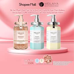 Thumbnail Bộ Sản Phẩm Chăm Sóc Tóc và Sữa Tắm Nước Hoa Trắng Da Toàn Thân Weilaiya 450ml 1