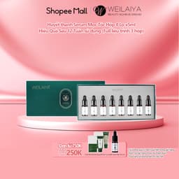 Thumbnail Huyết thanh Serum Mọc Tóc Weilaiya Chính Hãng Hộp 8 lọ x5ml 1