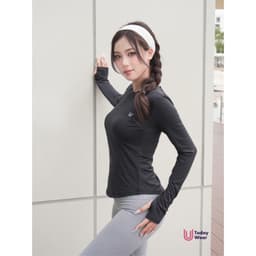 Thumbnail Áo thể thao nữ dài tay Miley Long Top Today U Wear chống nắng mềm mịn thoải mái tập gym yoga 3