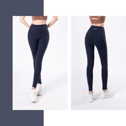 Thumbnail Quần Legging Nữ Tập Yoga Basic Livan Sport Co Giãn Cạp Cao Mềm Mịn Ôm Form, Quần Legging Nữ, Quần Legging Tập Gym 3