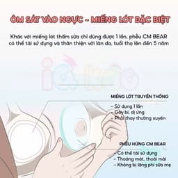 Thumbnail Hộp 2 Phễu Hứng Sữa IQKAO Chống Tràn, Chất Liệu Silicone, Chống Tràn, Kích Sữa Nhẹ, Mềm Mại, An Toàn Cho Bé IQKAO 3