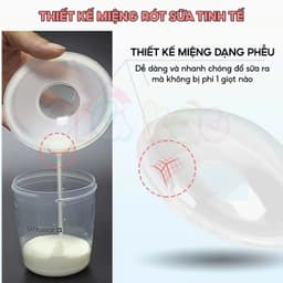 Thumbnail Hộp 2 Phễu Hứng Sữa IQKAO Chống Tràn, Chất Liệu Silicone, Chống Tràn, Kích Sữa Nhẹ, Mềm Mại, An Toàn Cho Bé IQKAO 2