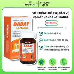 Thumbnail Viên uống Daday La France hỗ trợ bảo vệ dạ dày, giảm axit dịch vị (hộp 30 viên) 1