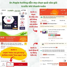 Thumbnail Gạc Rơ Lưỡi Tottee Làm Sạch Và Ngăn Ngừa Các Vấn Đề Răng Miệng Cho Bé Hộp 30 Gói 2