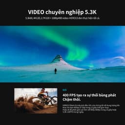 Thumbnail GoPro Hero13 Black Camera hành động chống nước, ảnh 27MP + video 5.3K, GPS, không bao gồm Lenses HB 4