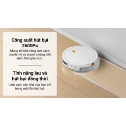 Thumbnail Robot Hút Bụi Lau Sàn Xiaomi Vacuum E5 - Lực Hút Mạnh 2000Pa - Phiên Bản Quốc Tế, Điều Khiển Qua App 3