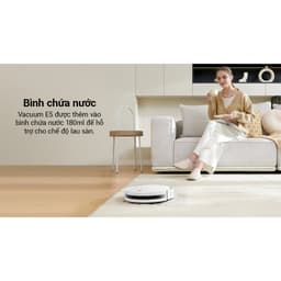 Thumbnail Robot Hút Bụi Lau Sàn Xiaomi Vacuum E5 - Lực Hút Mạnh 2000Pa - Phiên Bản Quốc Tế, Điều Khiển Qua App 4