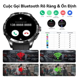 Thumbnail Đồng hồ thông minh Kieslect Actor | Màn hình LTPO 1.58" 1000nit - Trợ lý giọng nói AI | Nghe gọi phát nhạc | BH 12 tháng 2