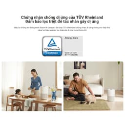 Thumbnail Máy lọc không khí Xiaomi Smart Air Purifier 4 Compact Điều khiển từ xa - Hàng Chính Hãng 3