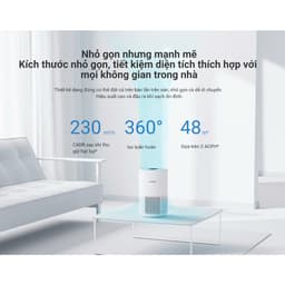 Thumbnail Máy lọc không khí Xiaomi Smart Air Purifier 4 Compact Điều khiển từ xa - Hàng Chính Hãng 4