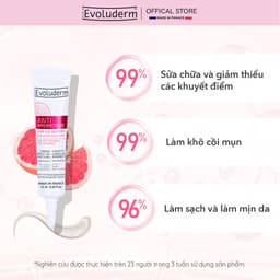 Thumbnail Gel chấm giảm mụn cấp tốc SOS Spot Treatment chiết xuất Bưởi hồng Evoluderm 15ml 3