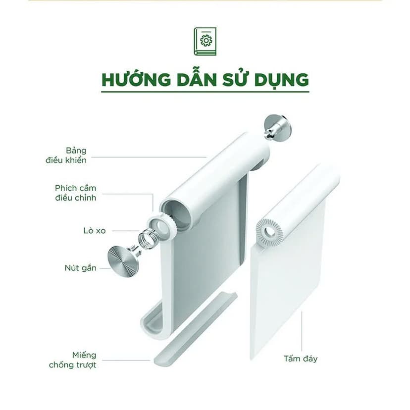 Ảnh Giá đỡ điện thoại Jisulife x UGREEN LP106 Chất liệu TPE cao cấp | Đệm silicon chống trầy xước 30285 2
