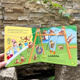 Thumbnail Sách Tương Tác Chuyển Động Sở Thú - Busy Book The Zoo - Đinh Tị 3