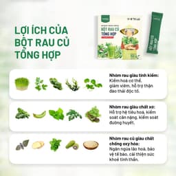 Thumbnail Bột rau củ tổng hợp 15 loại rau hữu cơ Dalahouse 150gr công nghệ sấy lạnh đạt chuẩn châu âu 3