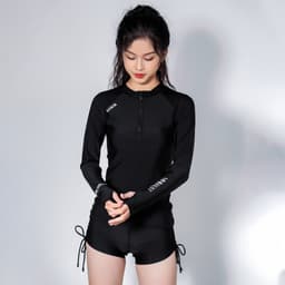 Thumbnail Fiona Áo bơi nữ tay dài khoá kéo xỏ ngón SOBIE 3