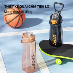 Thumbnail Dung tích lớn cùng bình nước thể thao phong cách mới 3