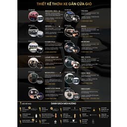 Thumbnail Combo 2 nước hoa ôtô gài cửa gió - hương thơm các hãng nước hoa Niche cao cấp - nhiều lựa chọn mùi - Reed scent 10m 2