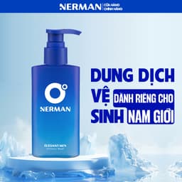 Thumbnail Dung dịch vệ sinh nam giới 0 độ Nerman hương nước hoa cao cấp 100ml 1