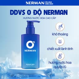 Thumbnail Dung dịch vệ sinh nam giới 0 độ Nerman hương nước hoa cao cấp 100ml 2