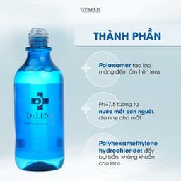 Thumbnail Nước ngâm lens VIVIMOON kháng khuẩn dịu nhẹ vệ sinh kính áp tròng DrLens 1