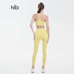 Thumbnail Set Đồ Tập Yoga Gym Hibi Sports H180 Kiểu 2 Dây Ba Lỗ Cổ Tim, Kèm Mút Ngực 3