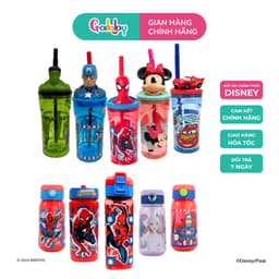 Thumbnail Bình Uống Nước Siêu Dễ Thương Hình Nhân Vật Marvel/ Disney Đáng Yêu Cho Bé 1
