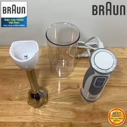 Thumbnail Máy xay cầm tay thế hệ mới Braun MQ5200 Soup Vario - 1000W 3