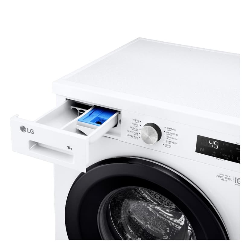 Ảnh Máy giặt lồng ngang Inverter hơi nước 9kg màu trắng FB1209S6W1 - Miễn phí lắp đặt 3