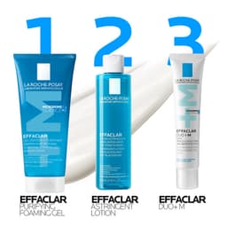 Thumbnail [MINISIZE] Combo 3 Gel rửa mặt cho da dầu nhạy cảm La Roche-Posay Effaclar Foaming Gel M+ 50MLx3 4