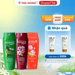 Thumbnail Dầu gội thảo dược Thái Dương 3 - Chai 200ml, 500ml dành cho tóc gàu ngứa - Sao Thái Dương 3