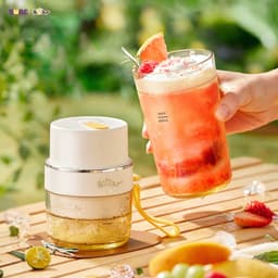 Thumbnail Máy Xay Sinh Tố Cầm Tay Bear Máy Xay Rau Củ Quả Làm Sinh Tố Máy Xay Nước Ép Mini Máy Xay Mini Tích Điện 400ml SB-MX04K 4