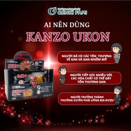 Thumbnail Viên Uống Bổ Gan Kanzo Ukon Genki Fami Nhật Bản Hộp 30 Viên 1