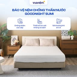 Thumbnail Ga Chống Thấm Vua Nệm Goodnight Sumi, Bảo Vệ Nệm Sumi Phủ TPU Kháng Nước, Tăng Tuổi Thọ Nệm Của Bạn 2