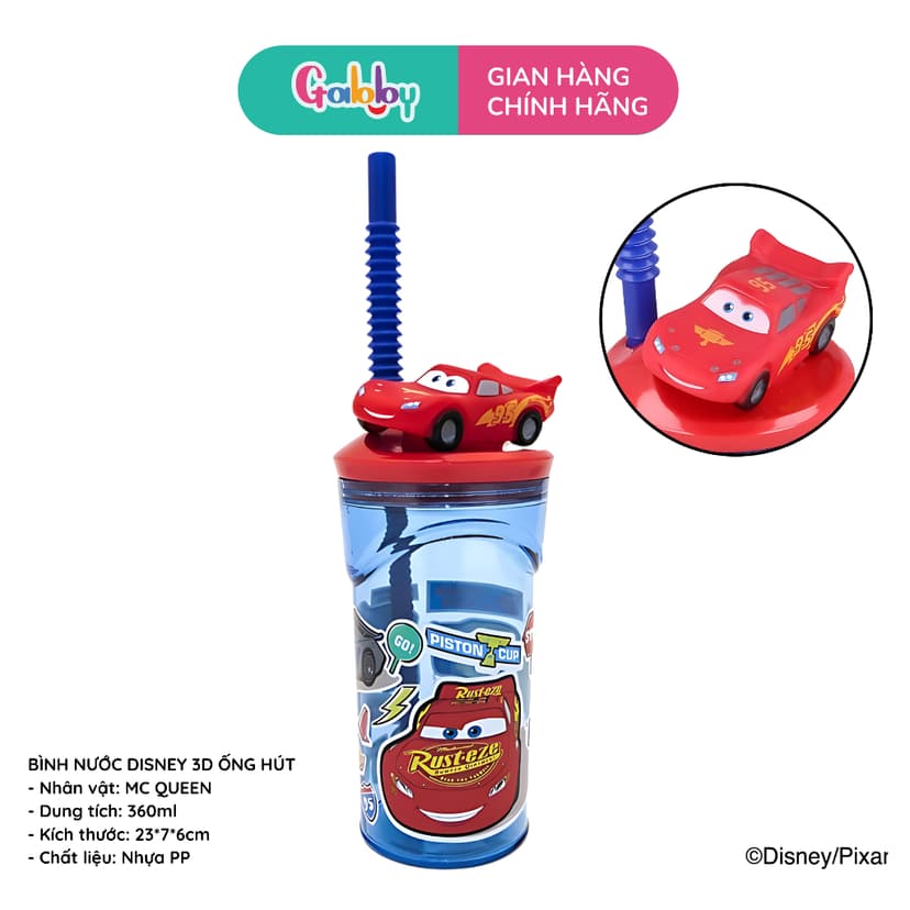 Ảnh Bình Uống Nước Siêu Dễ Thương Hình Nhân Vật Marvel/ Disney Đáng Yêu Cho Bé 4