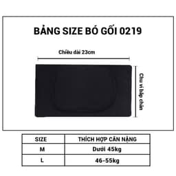Thumbnail Băng gối bảo vệ có đệm eva YASU 0219 tập Yoga, Gym, Bóng chuyền 3