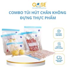 Thumbnail Combo túi hút chân không thực phẩm khóa zip bảo quản đồ ăn chất liệu cao cấp an toàn cho sức khỏe 1