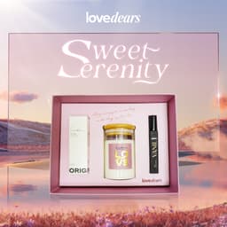 Thumbnail SWEET SERENITY _Hộp Quà Tặng Nến Thơm Lovedear - Quà Tặng ,  Nến Thơm Tinh Dầu Kèm Nước Hoa, Thiệp Và Phụ Kiện Trang Trí 3