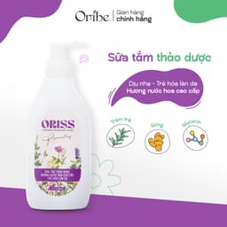 Thumbnail Sữa tắm thảo dược Oriss hương nước hoa chăm sóc da mịn màng dưỡng ẩm da 300ml 1